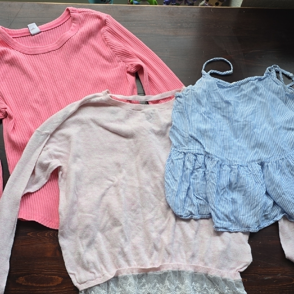 Girls Top Bundle 10-12 (Old Navy, H&M, Wonder Nation)